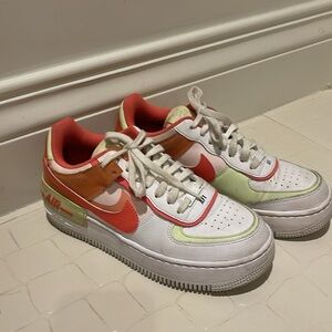 Nike Air Force 1 White Major Ember